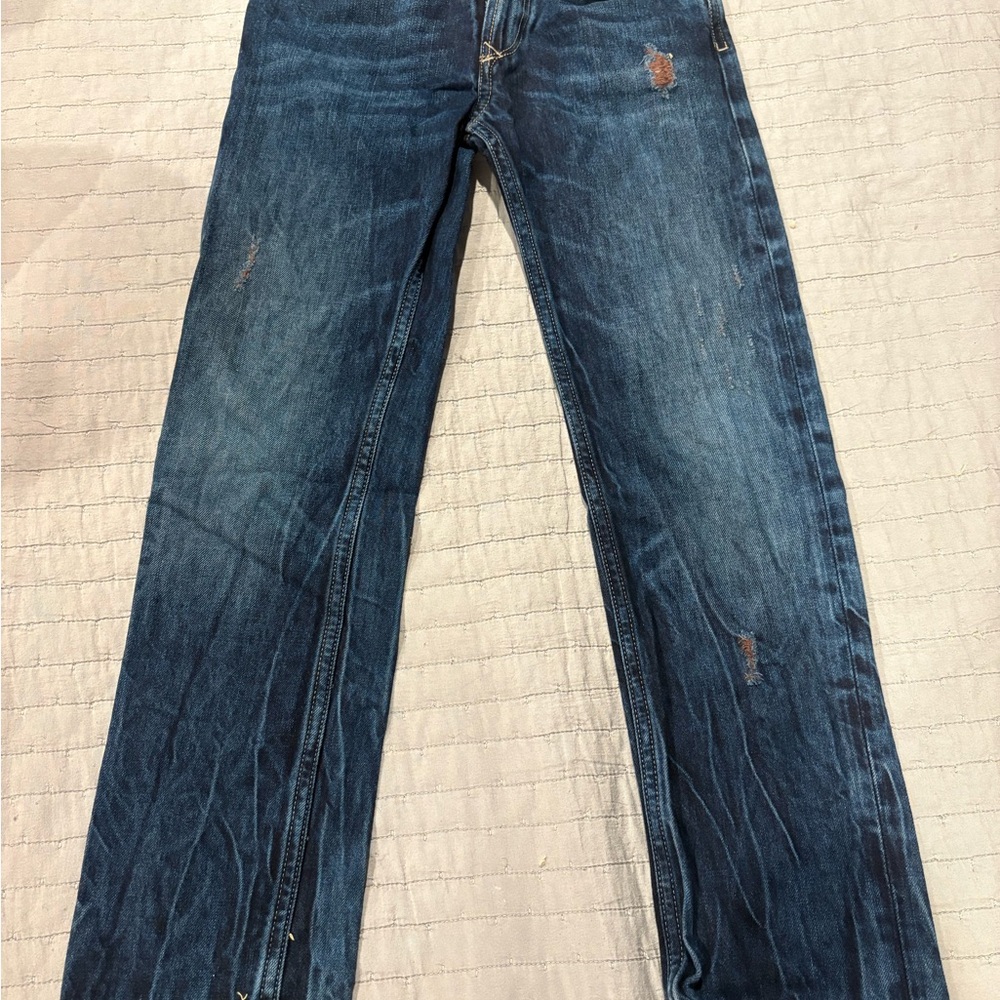 Diesel Boys Dark Blue Straight Jeans